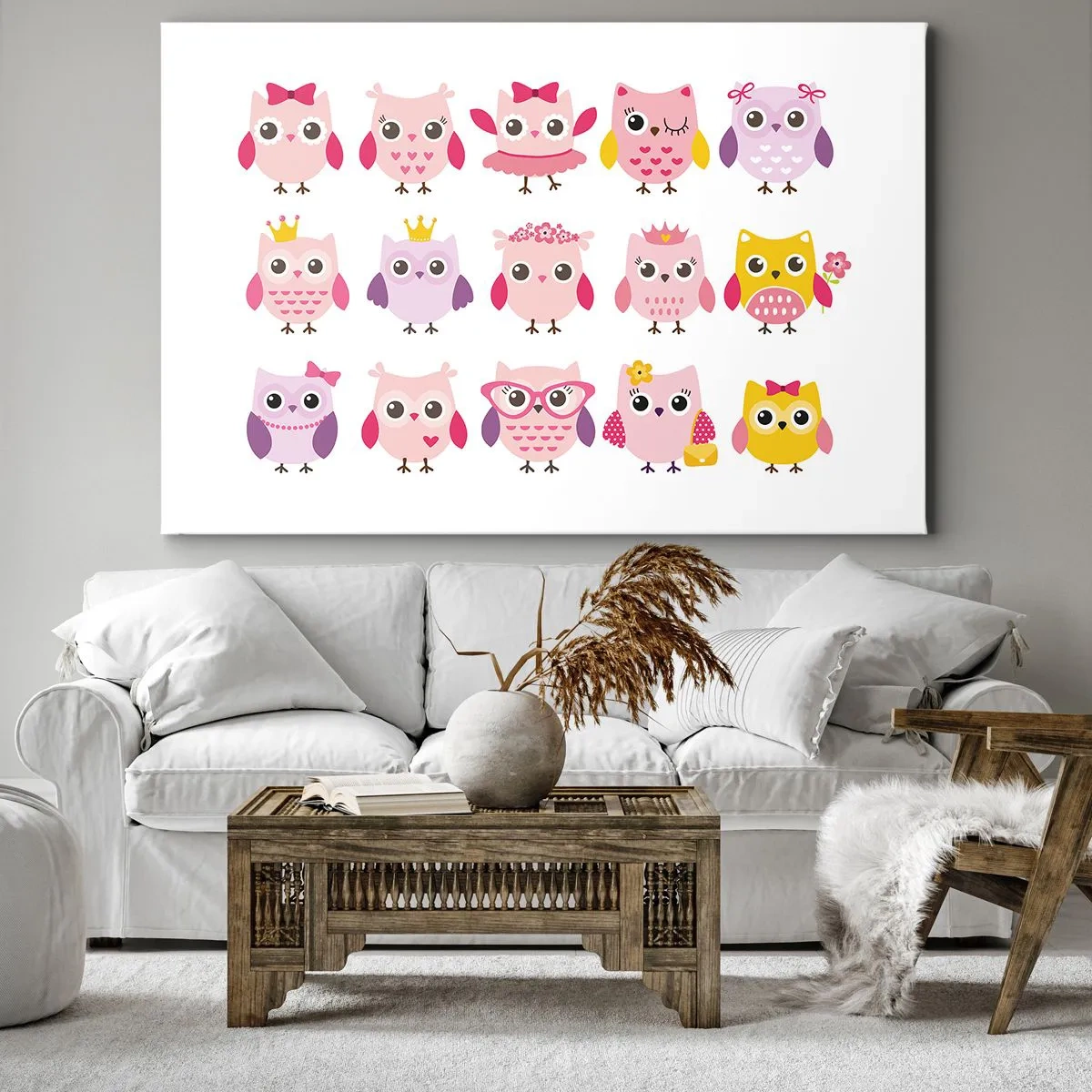 Lærredstryk - Billede på lærred - Den ene er sødere end den anden - 120x80 cm