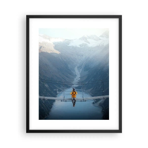 Plakat i sort ramme - Glad for suspension - 40x50 cm