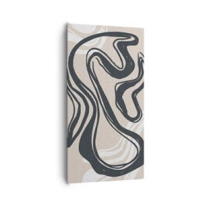 Lærredstryk - Billede på lærred - Multipliceret udtryk - 65x120 cm