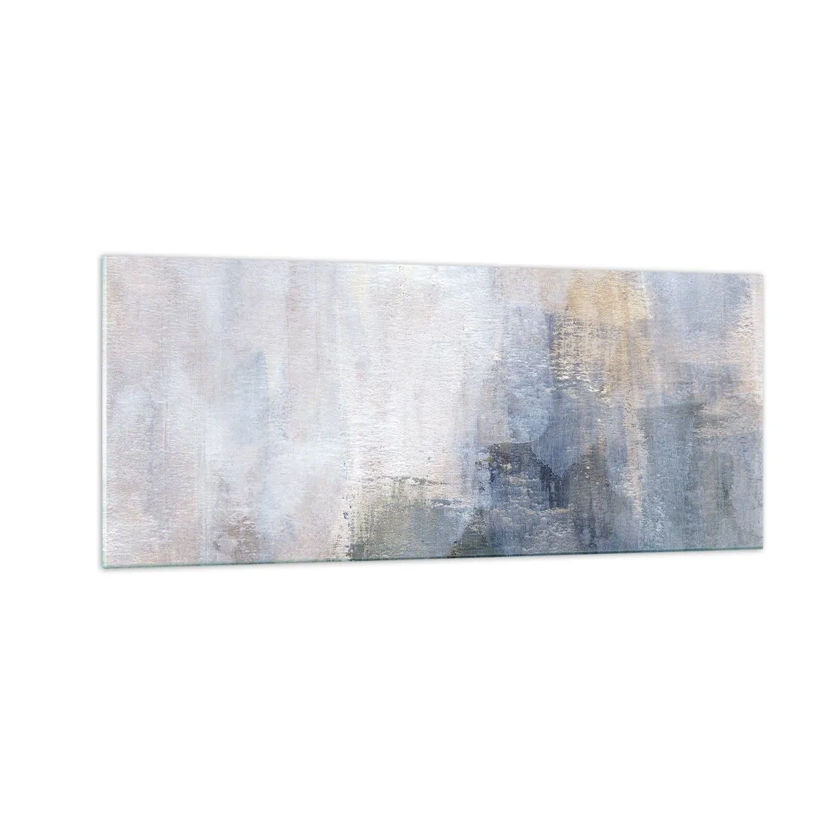 Billede på glas - Farvetoner og akkorder - 100x40 cm