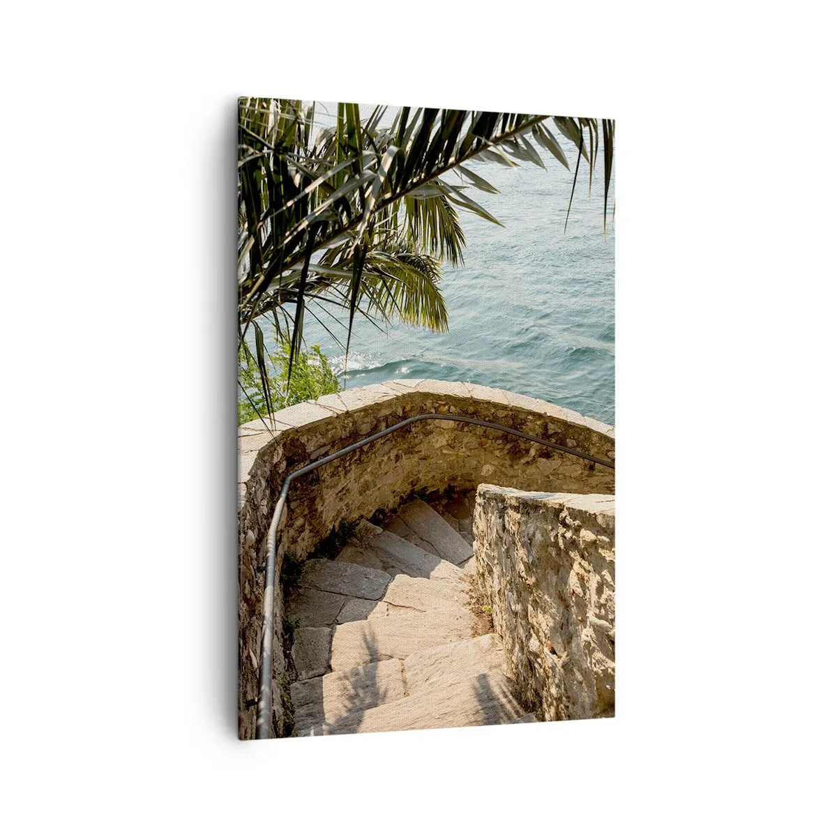 Lærredstryk - Billede på lærred - Under Italiens sol - 80x120 cm