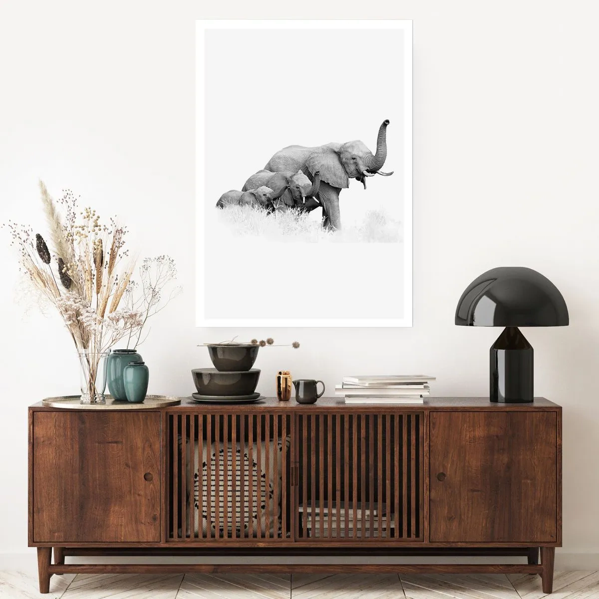 Plakat - En, to, tre - 61x91 cm