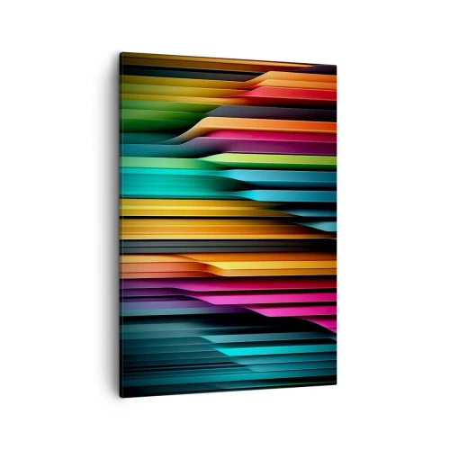 Lærredstryk - Billede på lærred - Lysende orgel - 50x70 cm