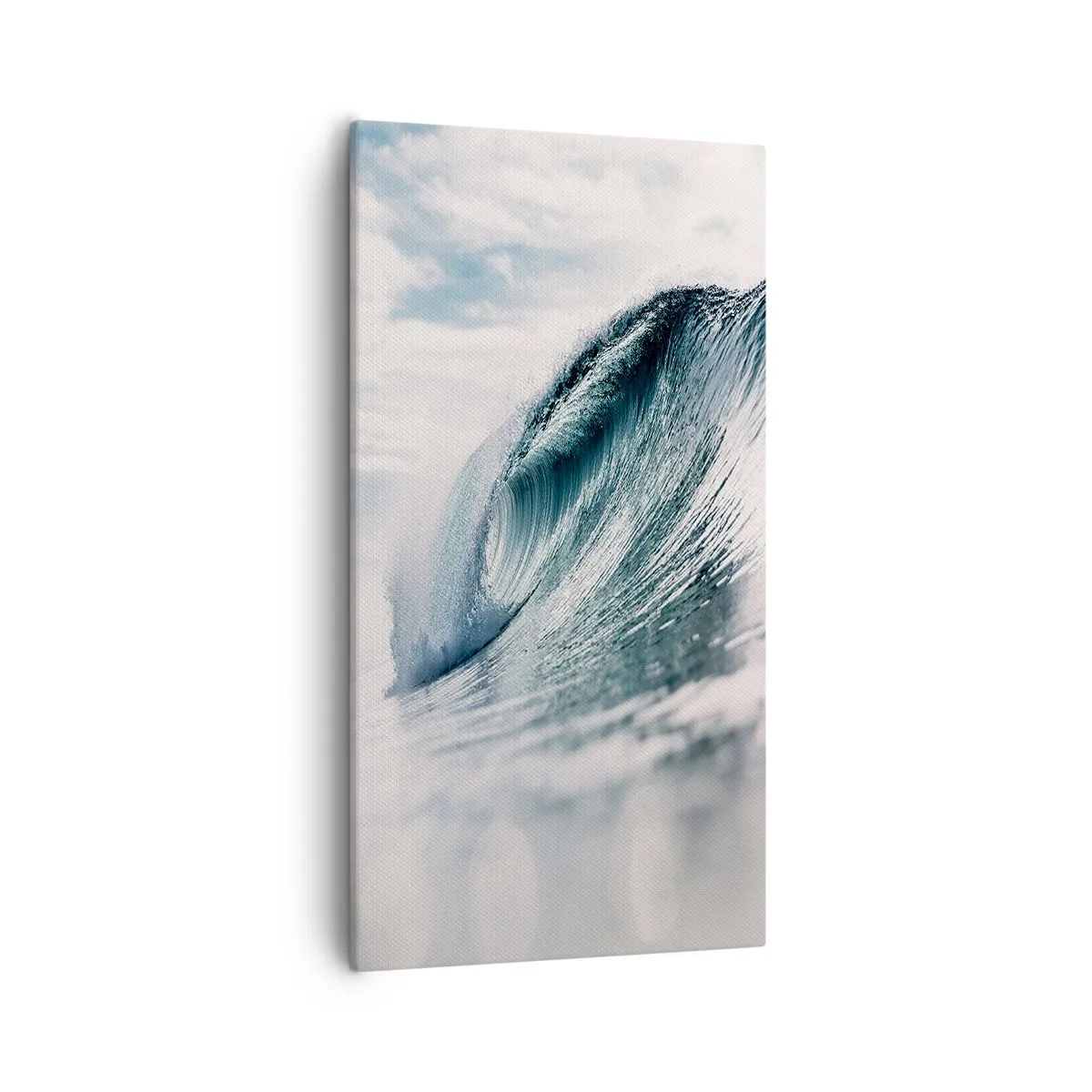 Lærredstryk - Billede på lærred - Topmøde om vand - 55x100 cm