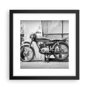 Plakat i sort ramme - Klassikere frem for alt - 30x30 cm