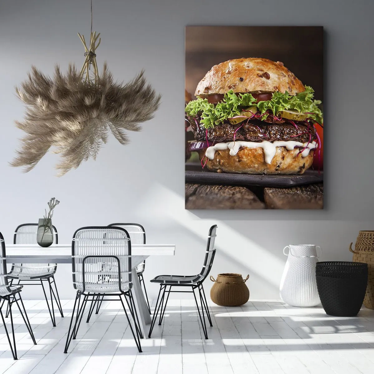 Lærredstryk - Billede på lærred - American dream - 50x70 cm