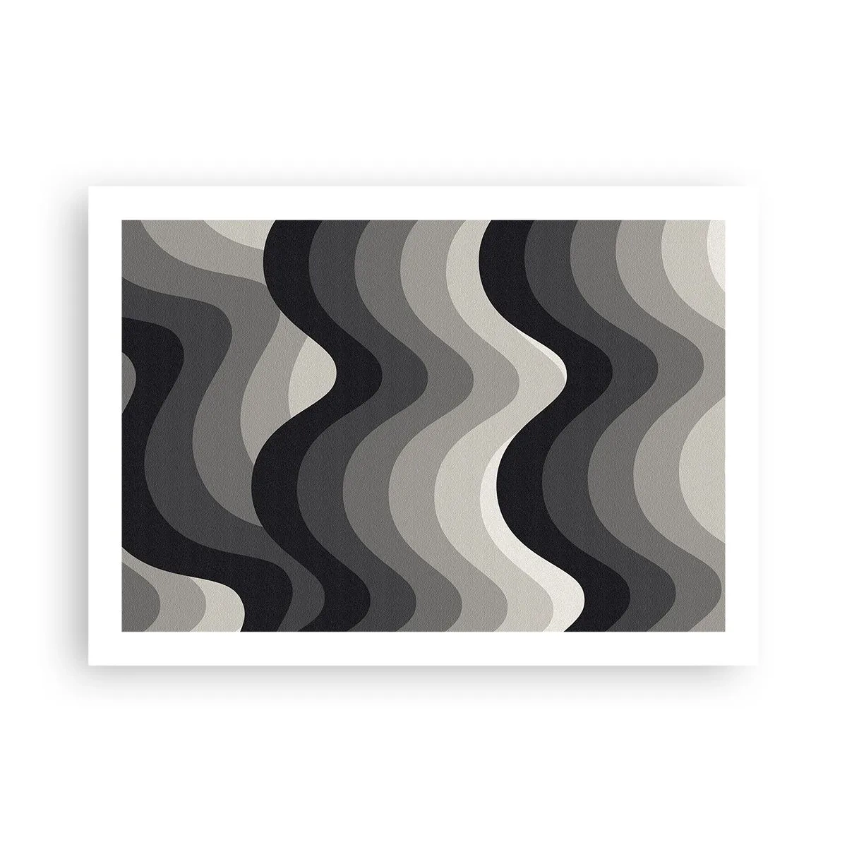 Plakat - Bølge efter bølge - 70x50 cm