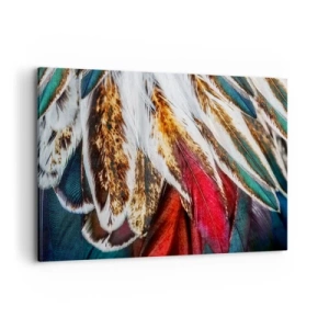 Lærredstryk - Billede på lærred - Flyvningens hemmeligheder - 100x70 cm