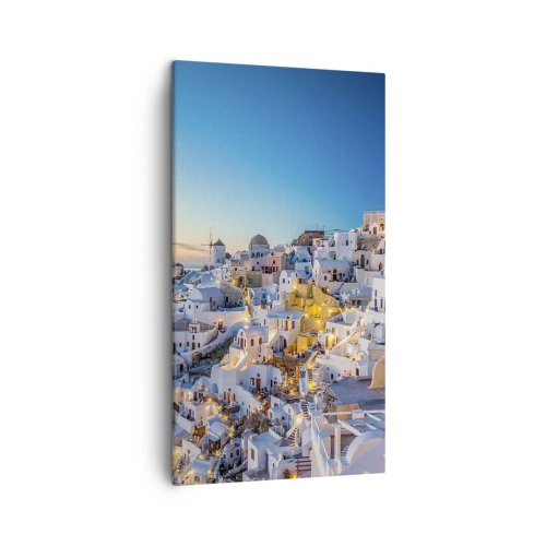 Lærredstryk - Billede på lærred - Essensen af græskhed - 45x80 cm