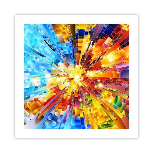 Plakat - In medias res - 50x50 cm