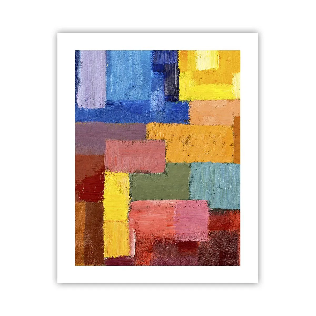 Plakat - Hver især forskellige, alle farverige - 40x50 cm