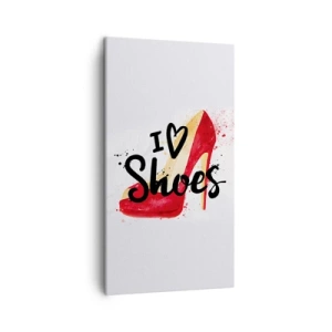 Lærredstryk - Billede på lærred - Kærlighed har mere end ét navn - 45x80 cm