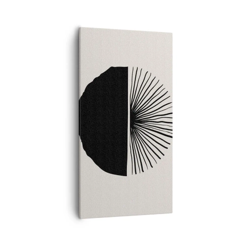 Lærredstryk - Billede på lærred - En vifte af muligheder - 55x100 cm