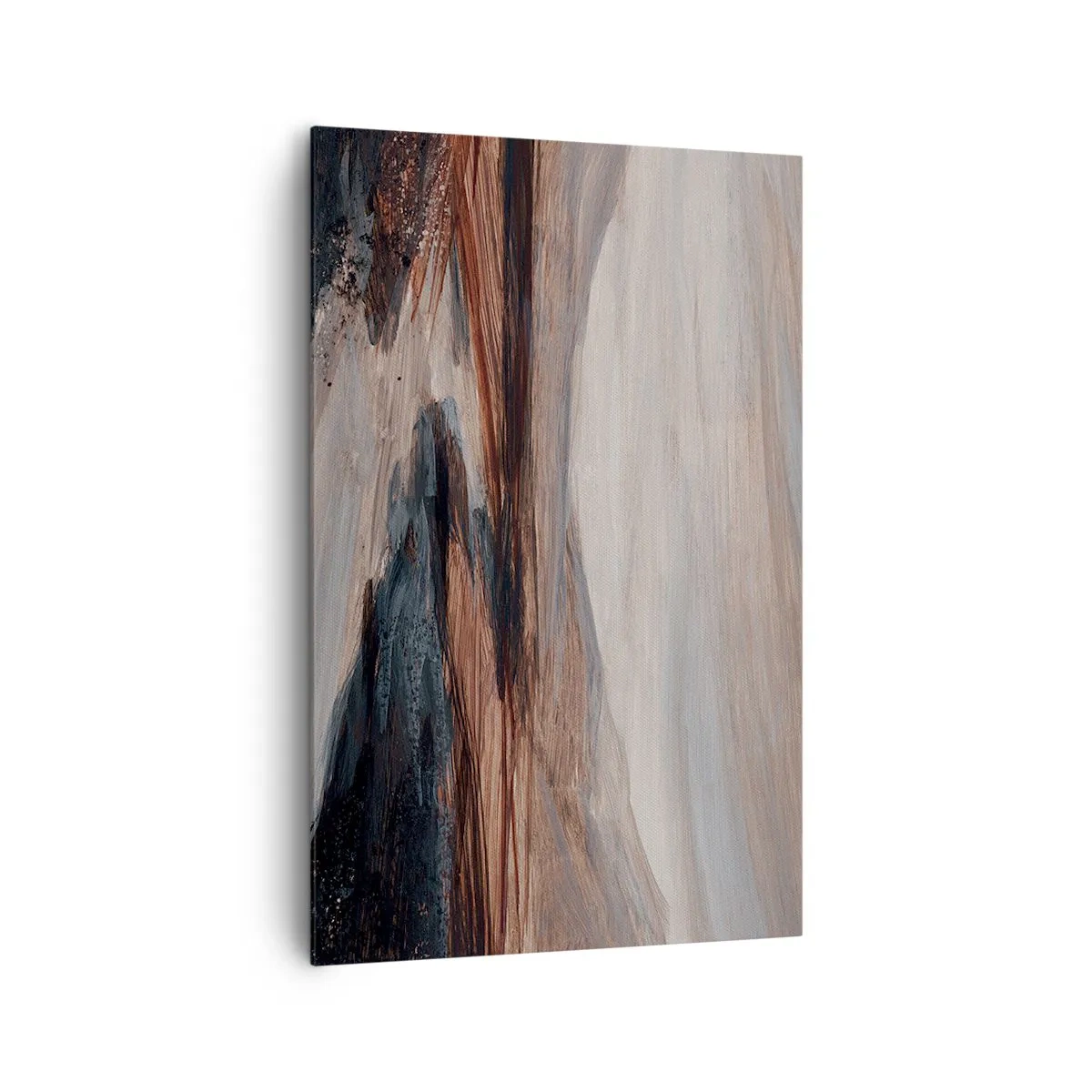 Lærredstryk - Billede på lærred - Fredfyldt dal - 80x120 cm