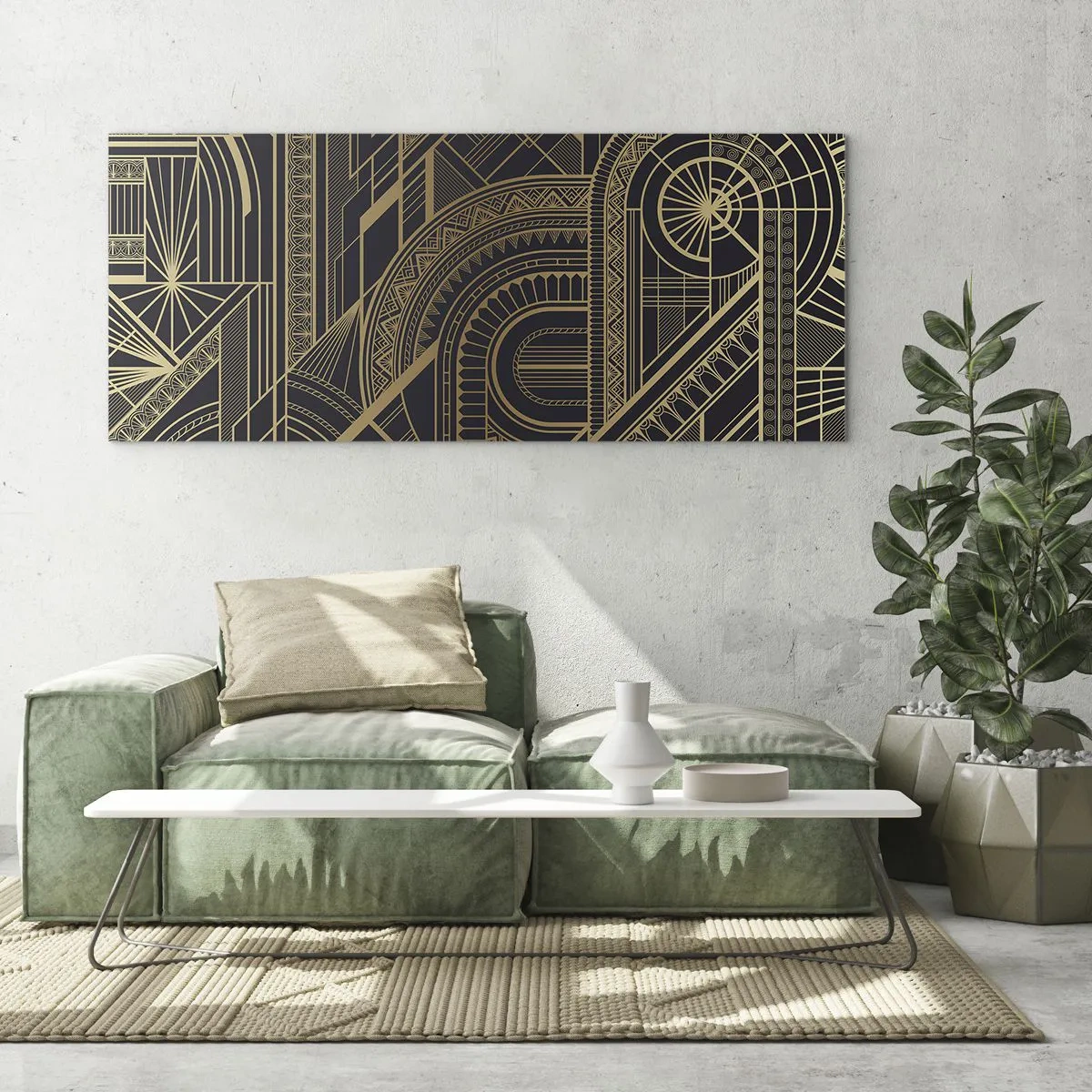 Billede på glas - Koncepter, idéer, planer - 100x40 cm
