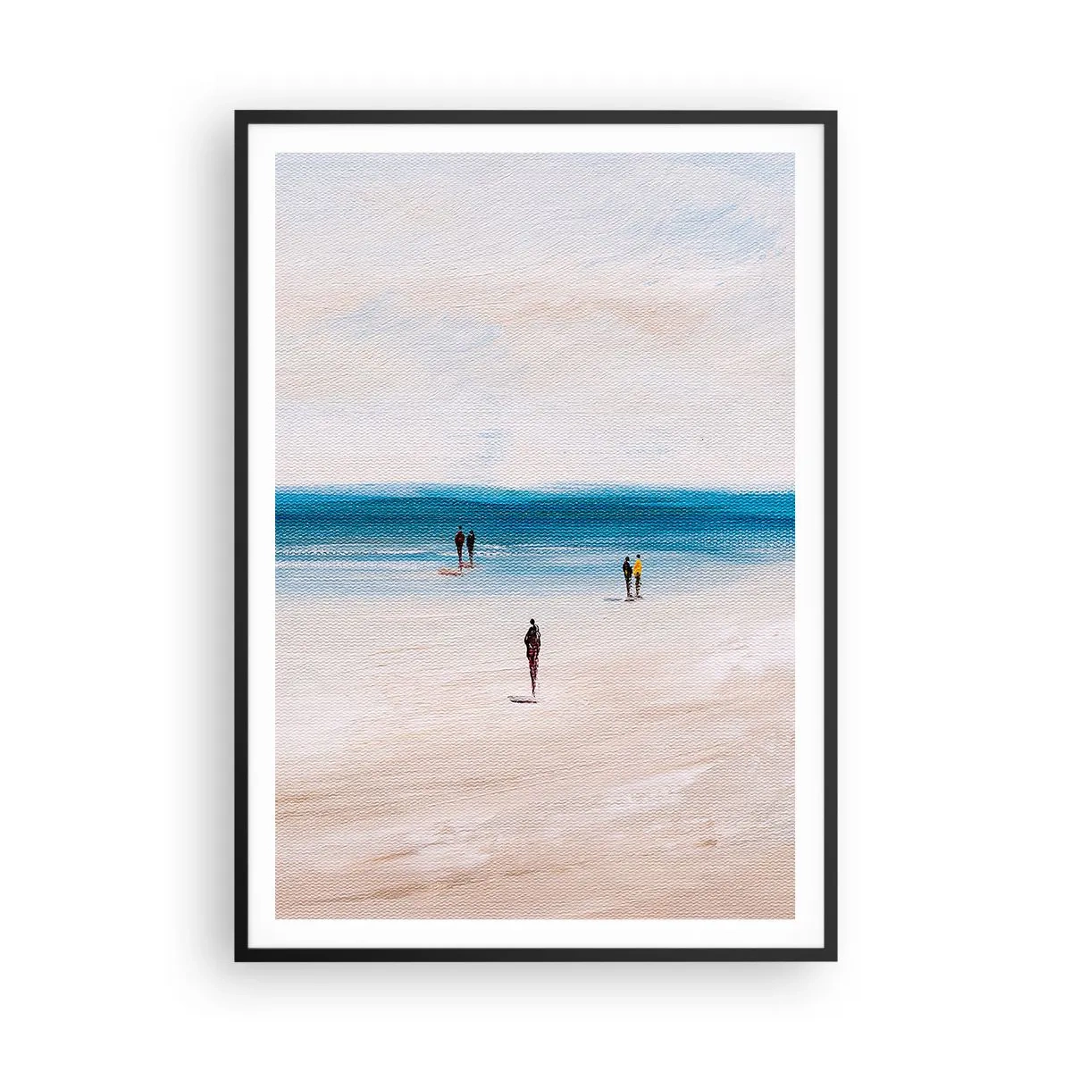 Plakat i sort ramme - Et naturligt behov - 70x100 cm