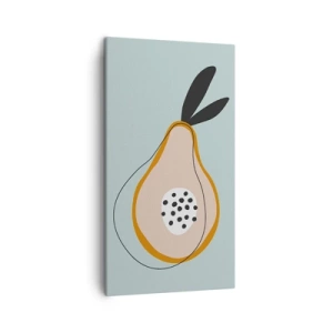 Lærredstryk - Billede på lærred - Trænge ind i tingenes natur - 45x80 cm