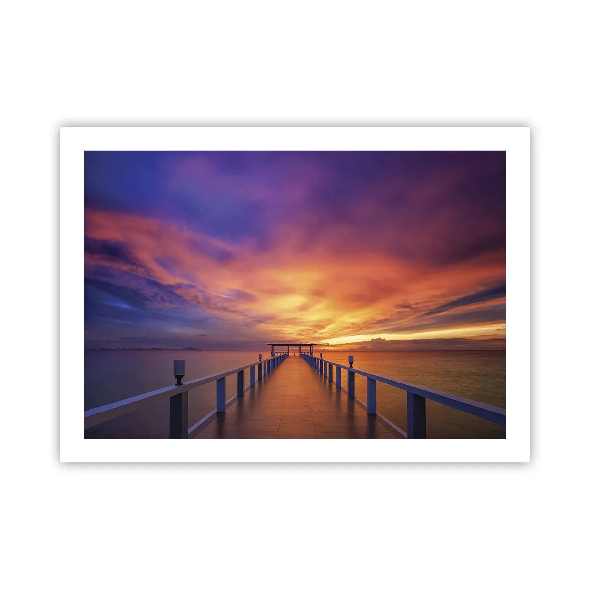 Plakat - Uden ende - 70x50 cm