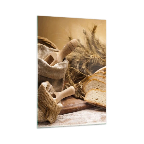 Billede på glas - Som skåret en kniv - 70x100 cm