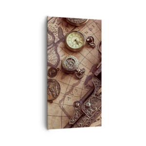 Lærredstryk - Billede på lærred - Opkald til eventyr - 65x120 cm