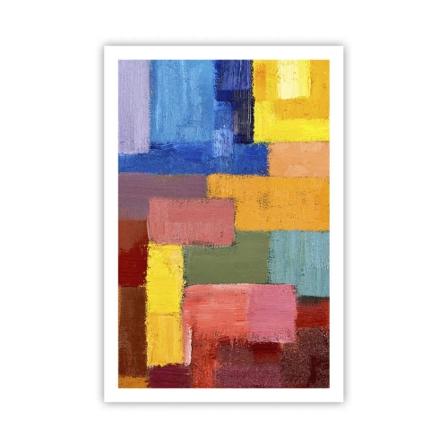 Plakat - Hver især forskellige, alle farverige - 61x91 cm