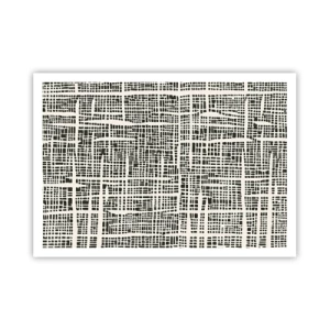 Plakat - En sammensætning vævet - 100x70 cm