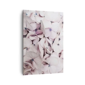 Lærredstryk - Billede på lærred - I en flod af blomster - 70x100 cm