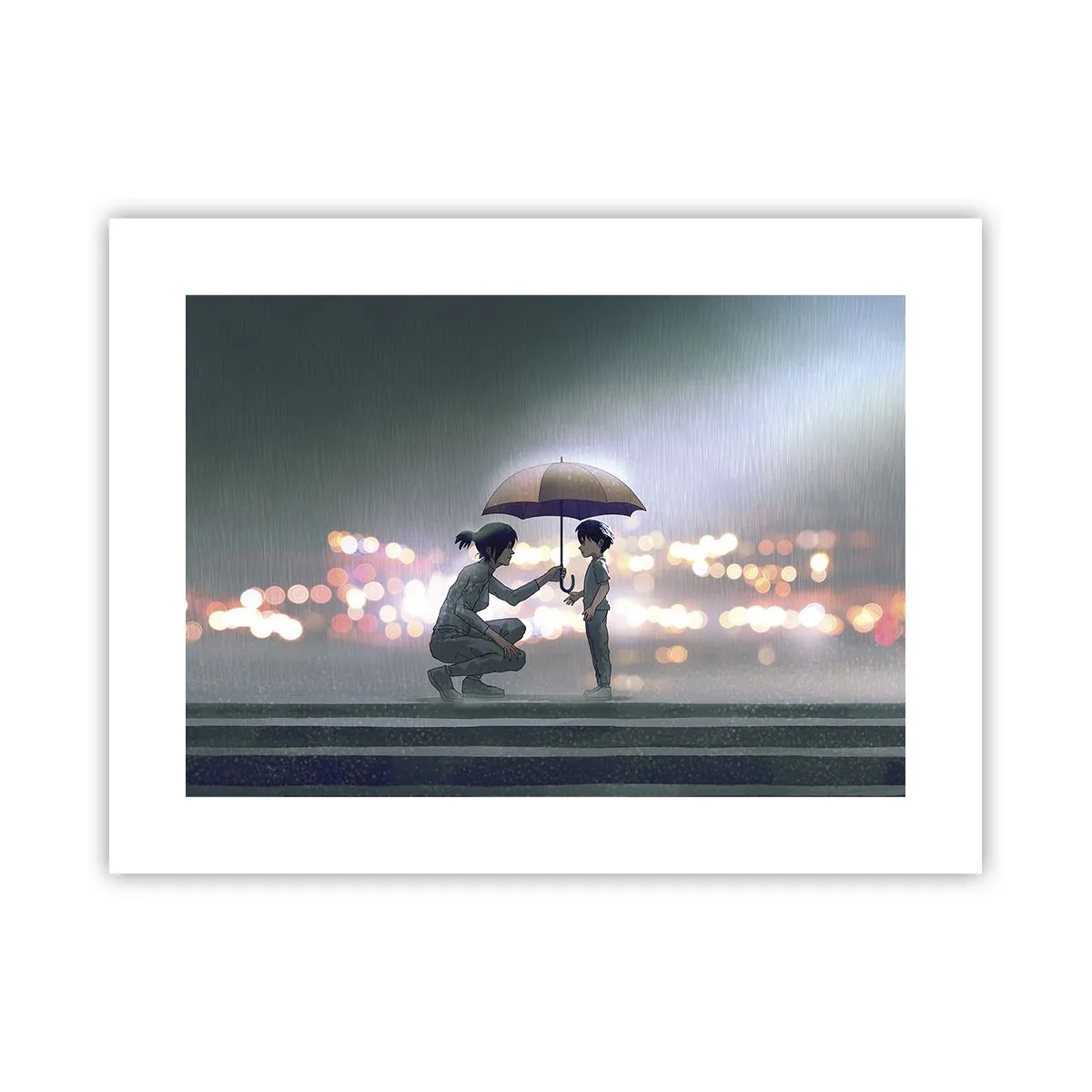 Plakat - Og alt er godt nu - 40x30 cm