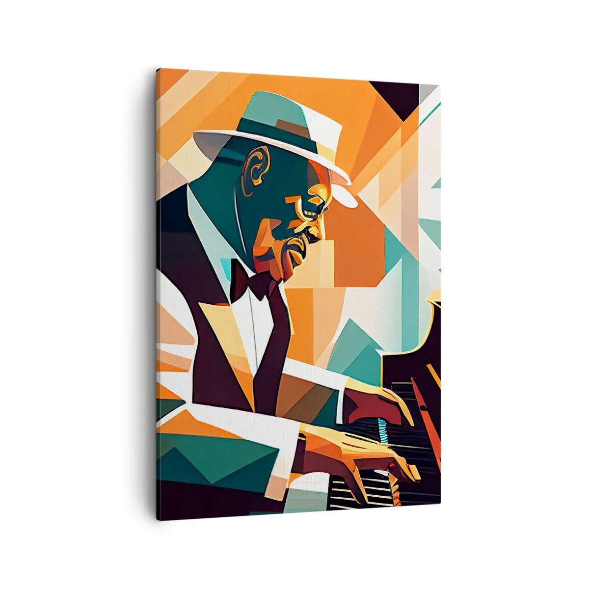 Lærredstryk - Billede på lærred - Alt det jazz - 50x70 cm