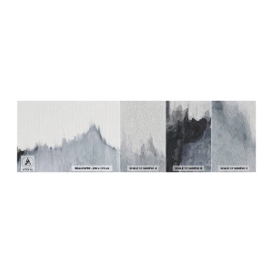 Prøve Fototapet Premium Sand - Mystisk plade - Minimalisme, Stykke, Slør - 100x30 cm