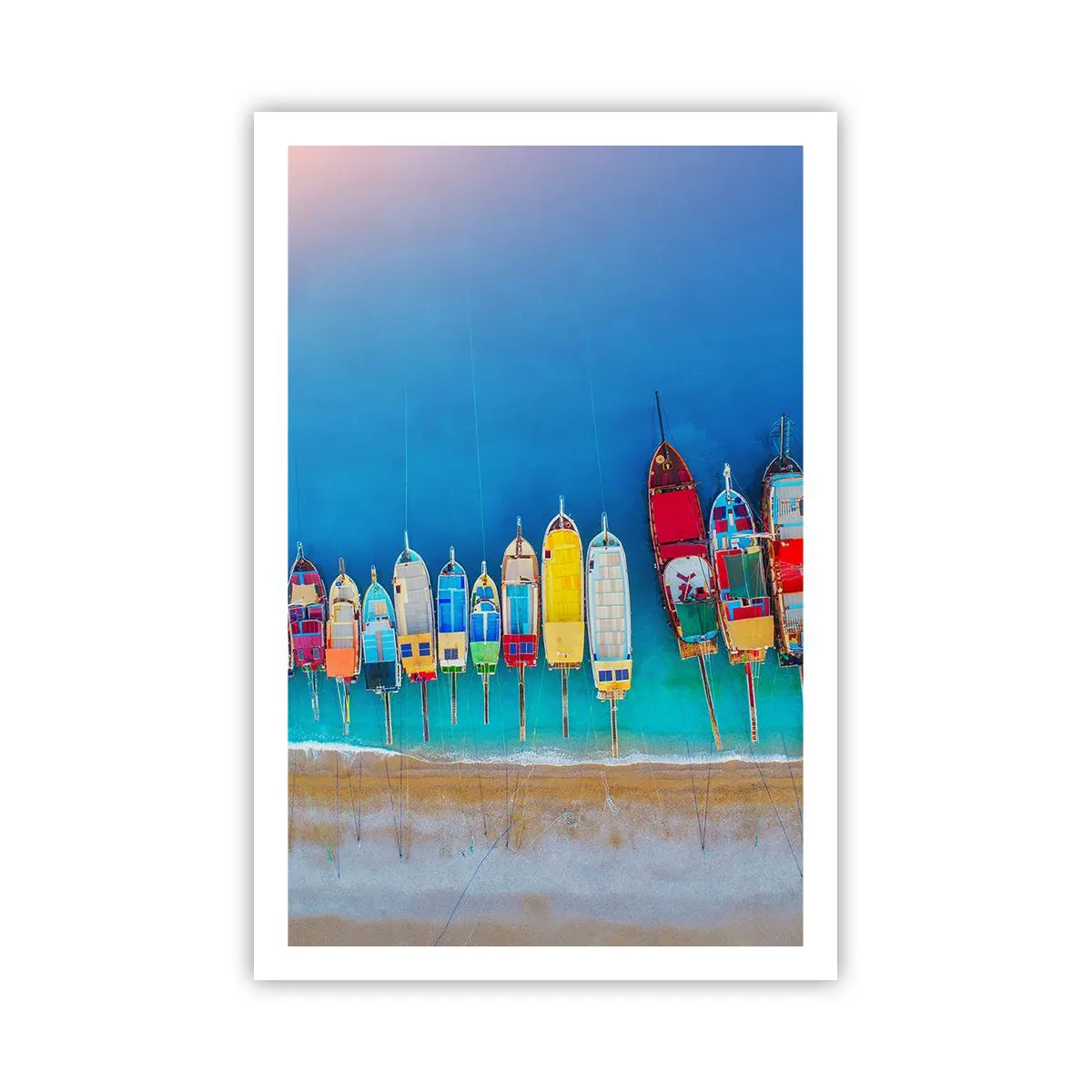 Plakat - Fra et fugleperspektiv - 61x91 cm