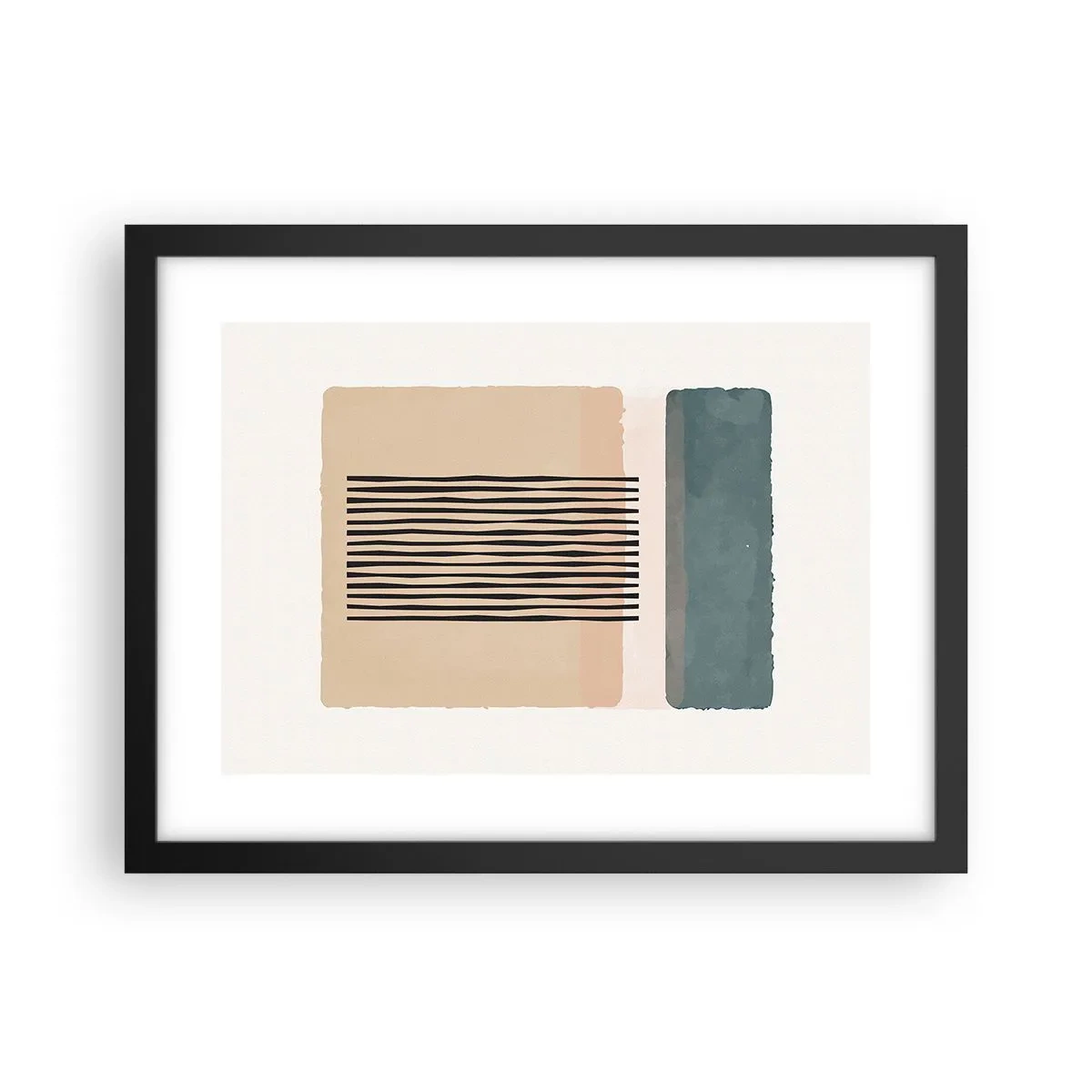 Plakat i sort ramme - Alt er i god stand - 40x30 cm