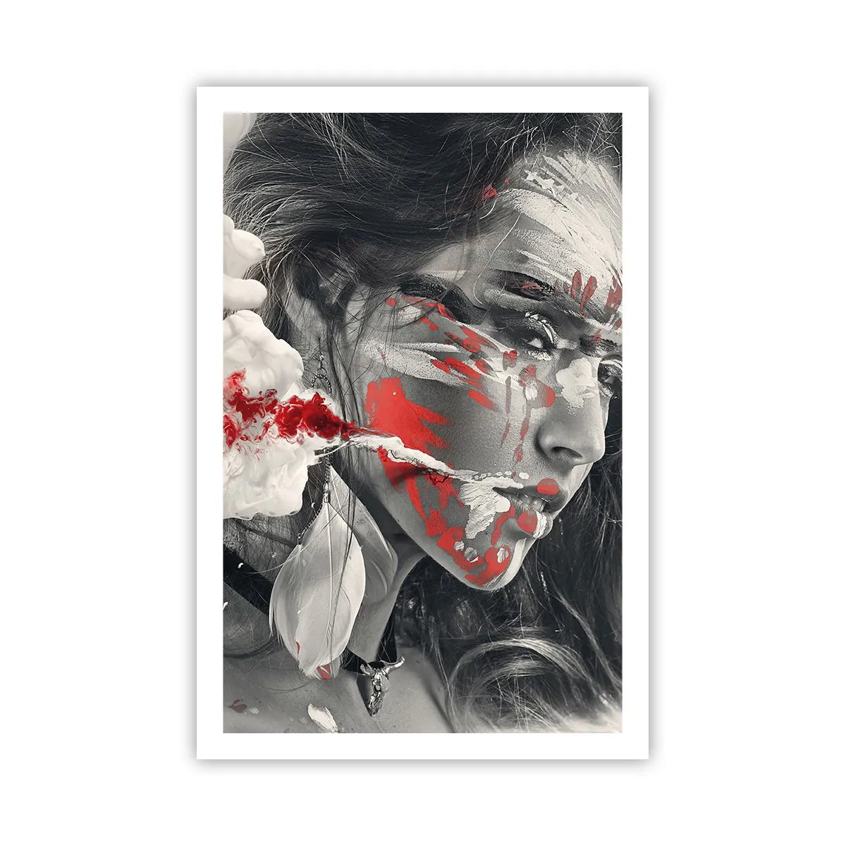 Plakat - I det absurdes damp - 61x91 cm