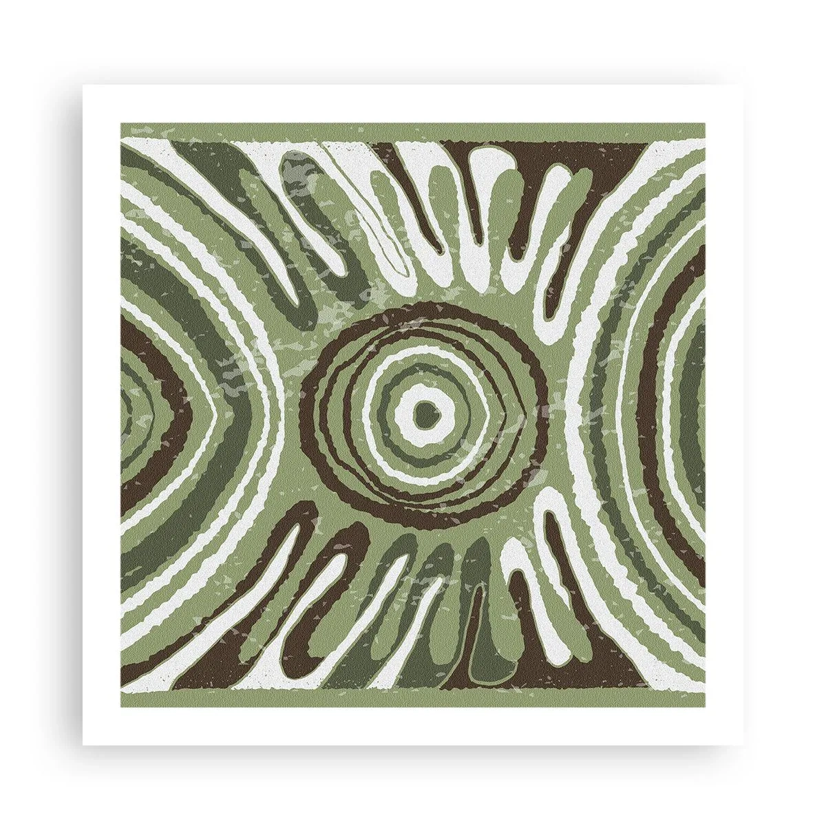 Plakat - Eksplosion af følelser - 60x60 cm