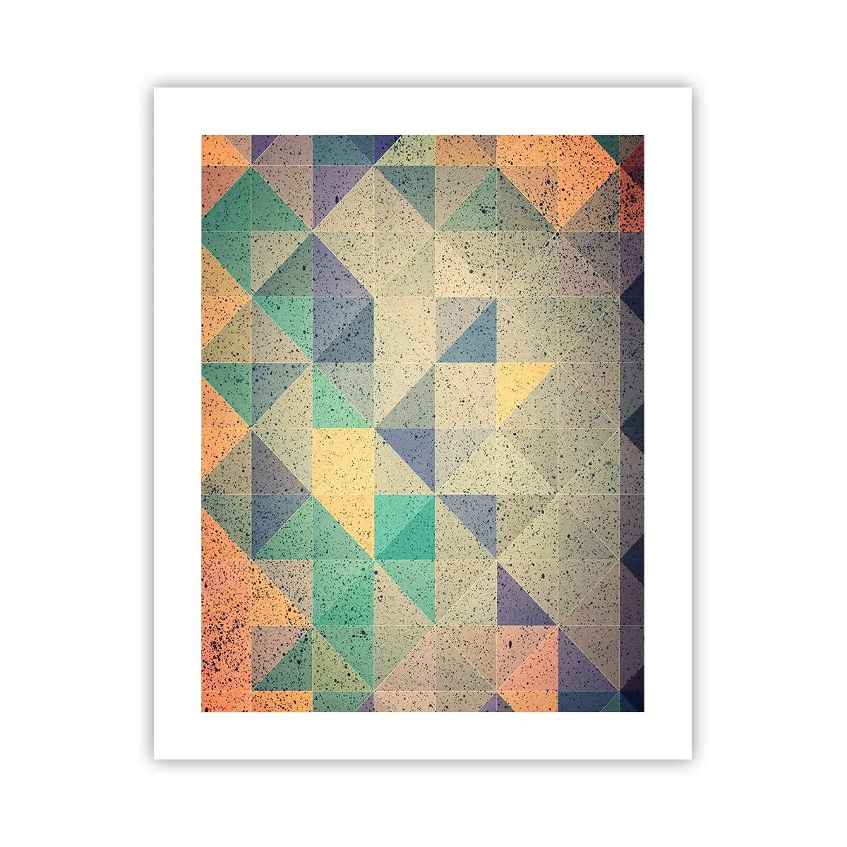 Plakat - Republikken trekanter - 40x50 cm