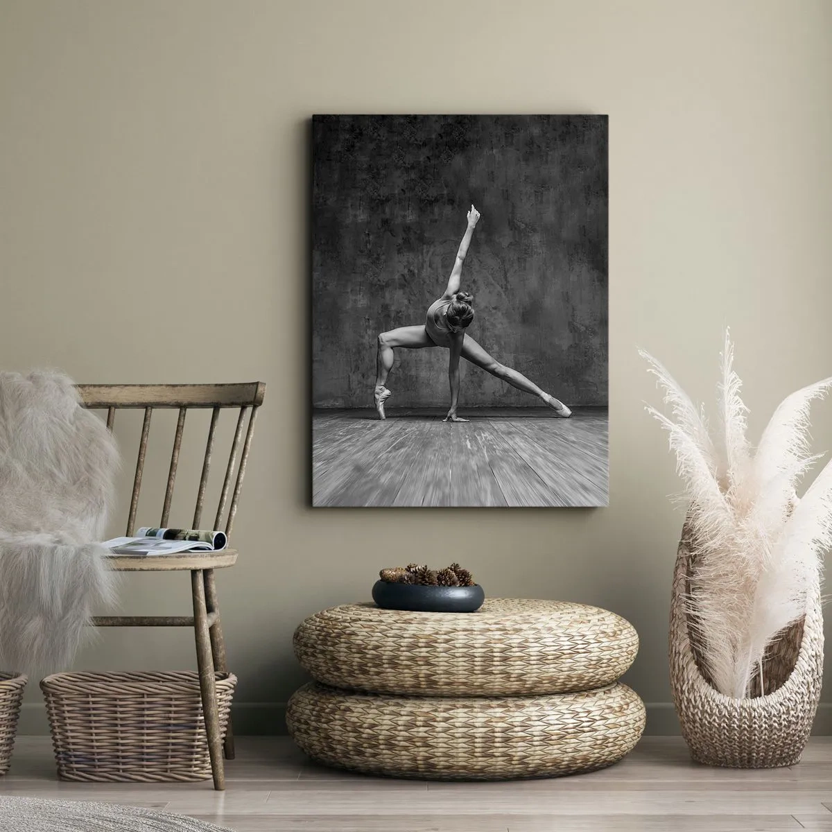 Lærredstryk - Billede på lærred - Idealet om balance - 70x100 cm