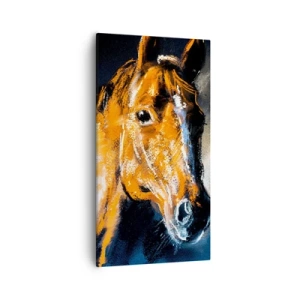 Lærredstryk - Billede på lærred - Hvad så, skal du af sted? - 55x100 cm