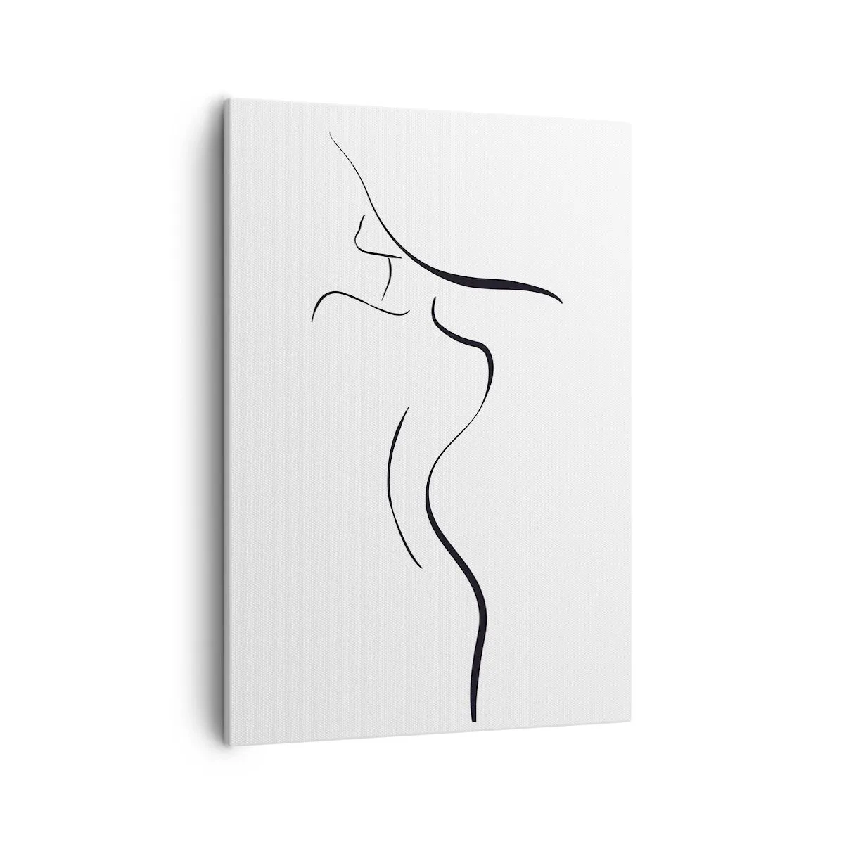Lærredstryk - Billede på lærred - Flygtig som en bølge - 50x70 cm
