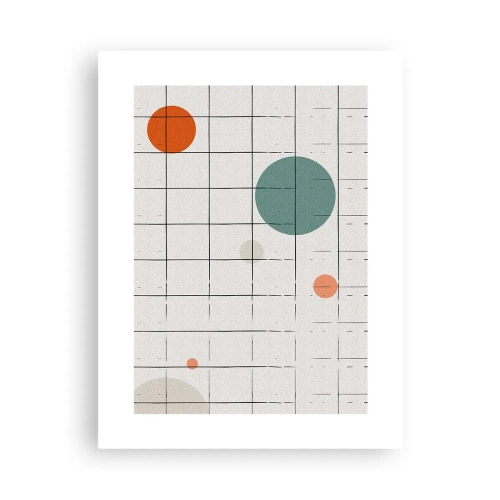 Plakat - Fanget i en fælde. Os eller dem? - 30x40 cm