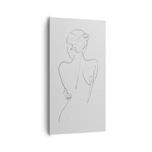 Lærredstryk - Billede på lærred - Kroppens musik - 65x120 cm