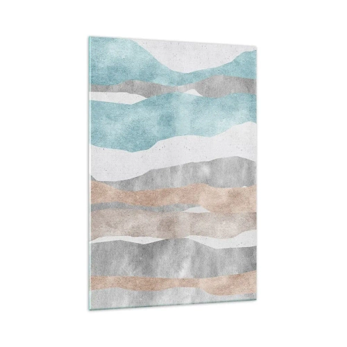 Billede på glas - En undersøgelse af intimitet - 70x100 cm