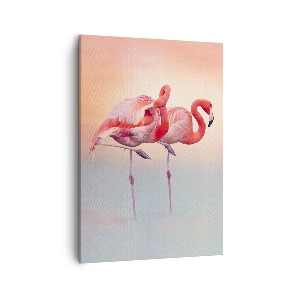 Lærredstryk - Billede på lærred - I farven af den nedgående sol - 50x70 cm