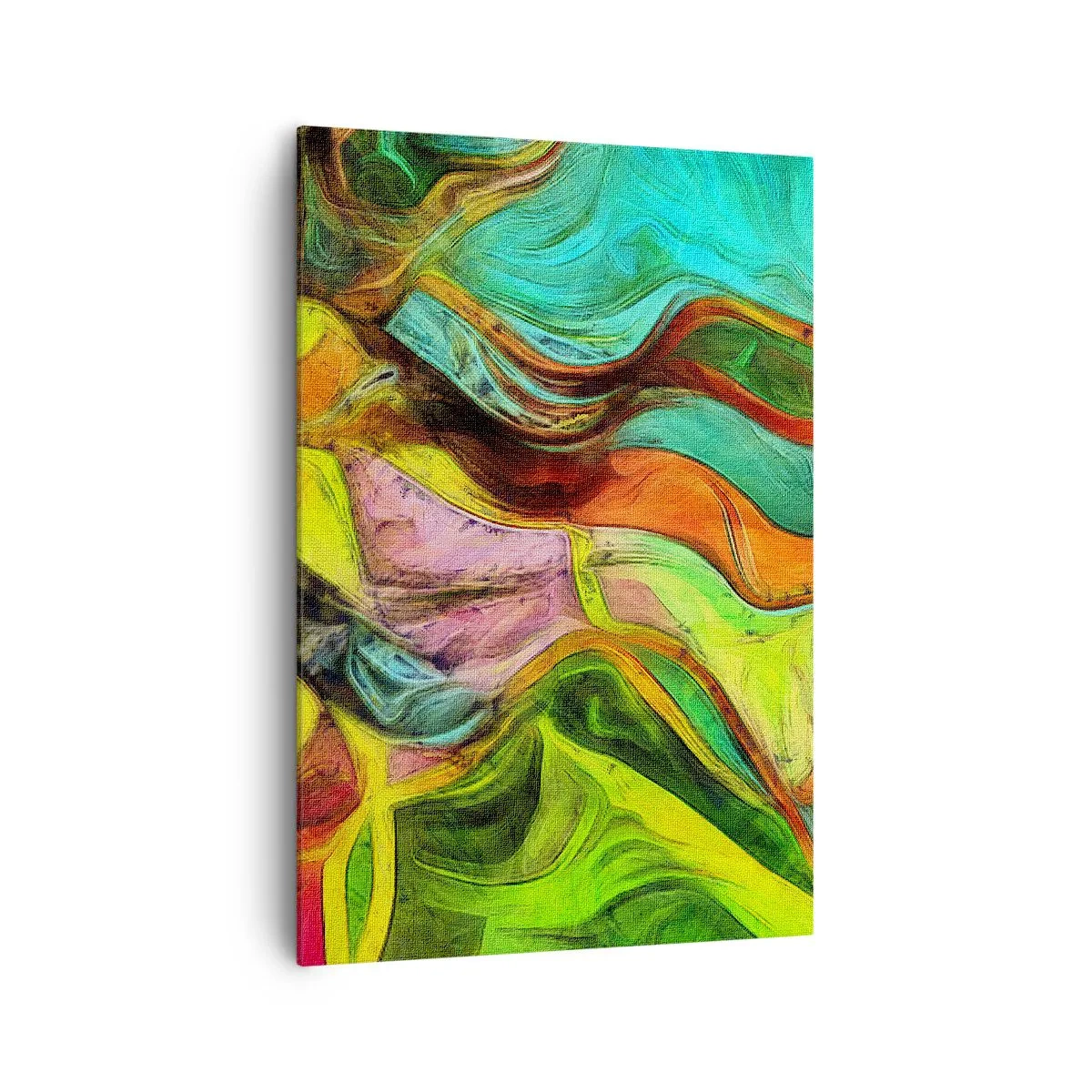 Lærredstryk - Billede på lærred - Bevægelse er liv - 70x100 cm