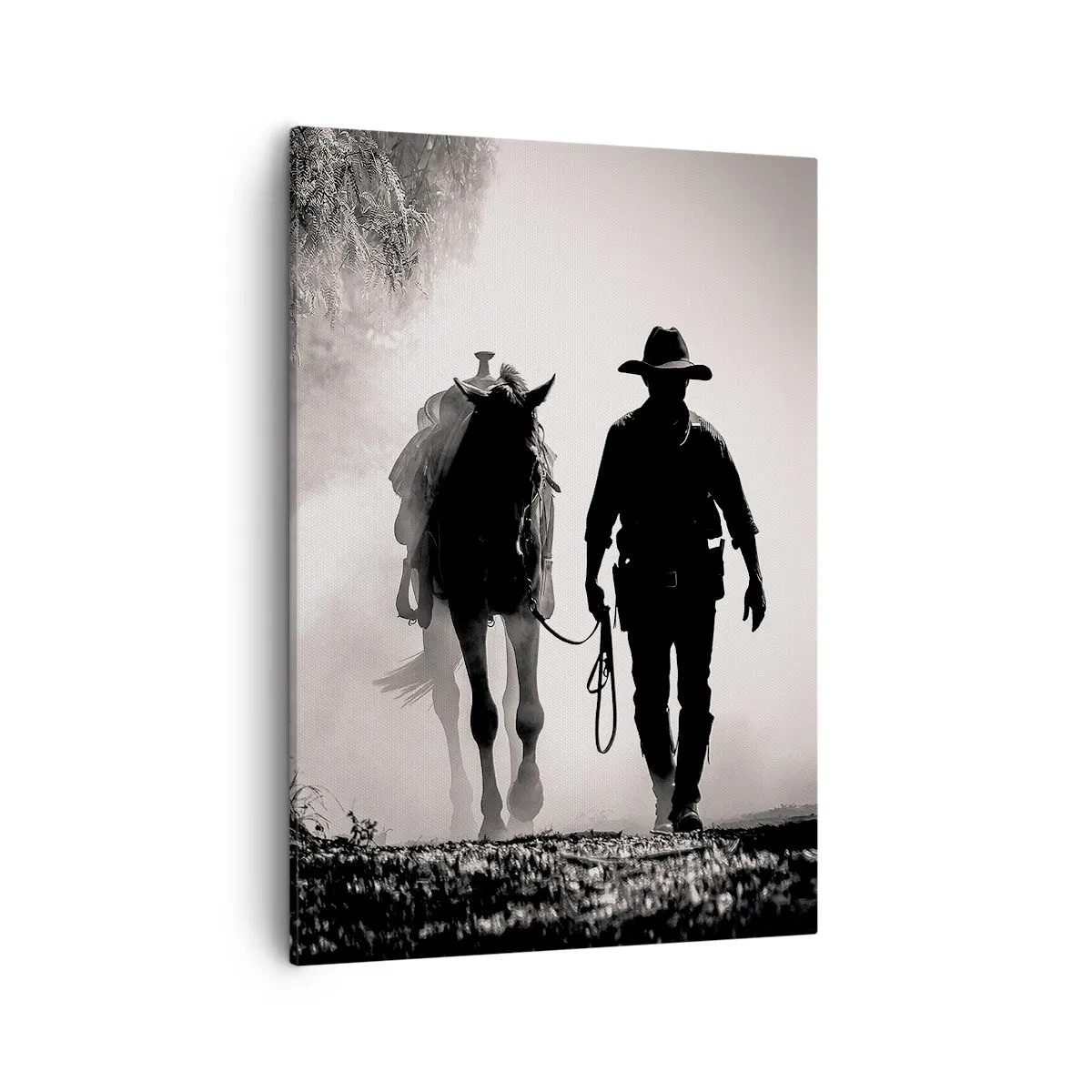 Lærredstryk - Billede på lærred - En morgen i Texas - 50x70 cm