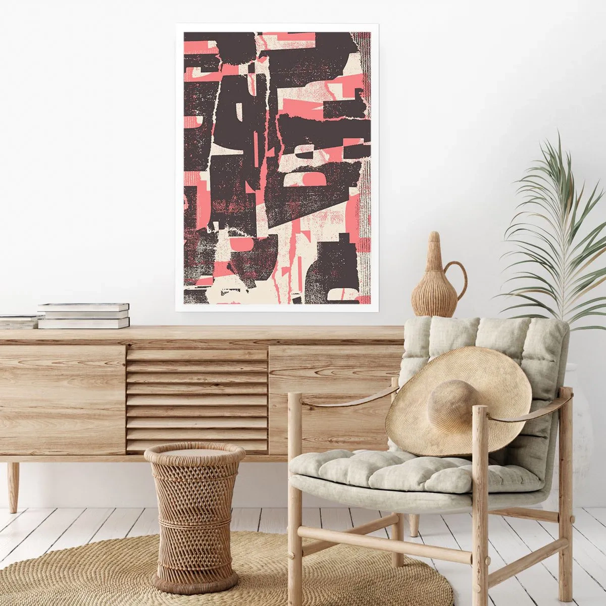 Plakat - Al trængsel og travlhed - 50x70 cm