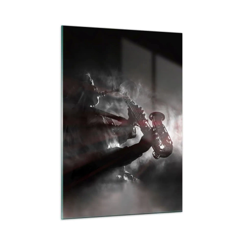 Billede på glas - I jazzens dampe - 50x70 cm