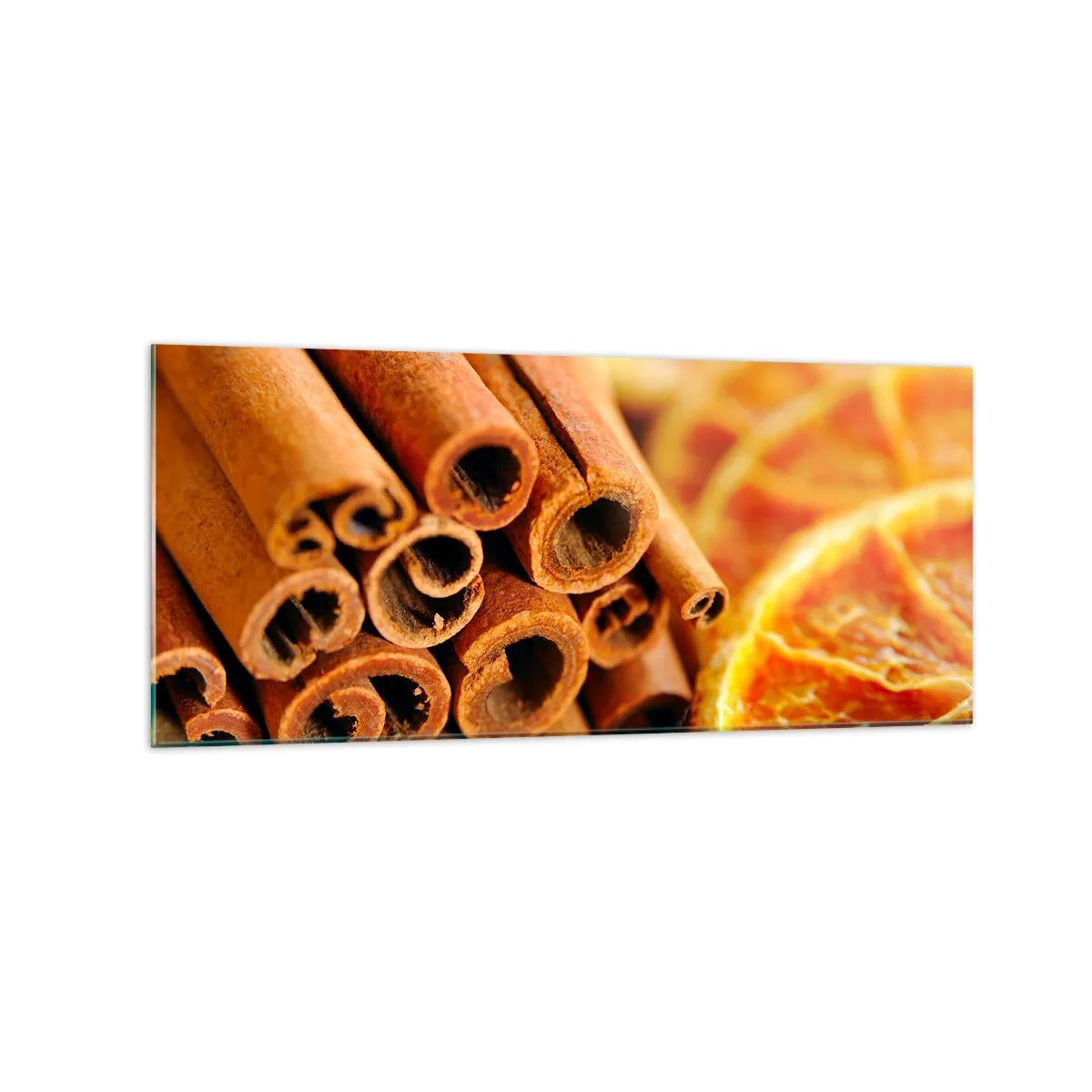 Billede på glas - Kan du lugte deres duft? - 120x50 cm