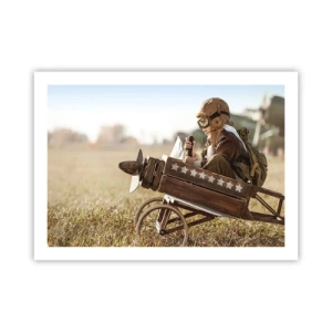 Plakat - Start mod drømmen - 70x50 cm