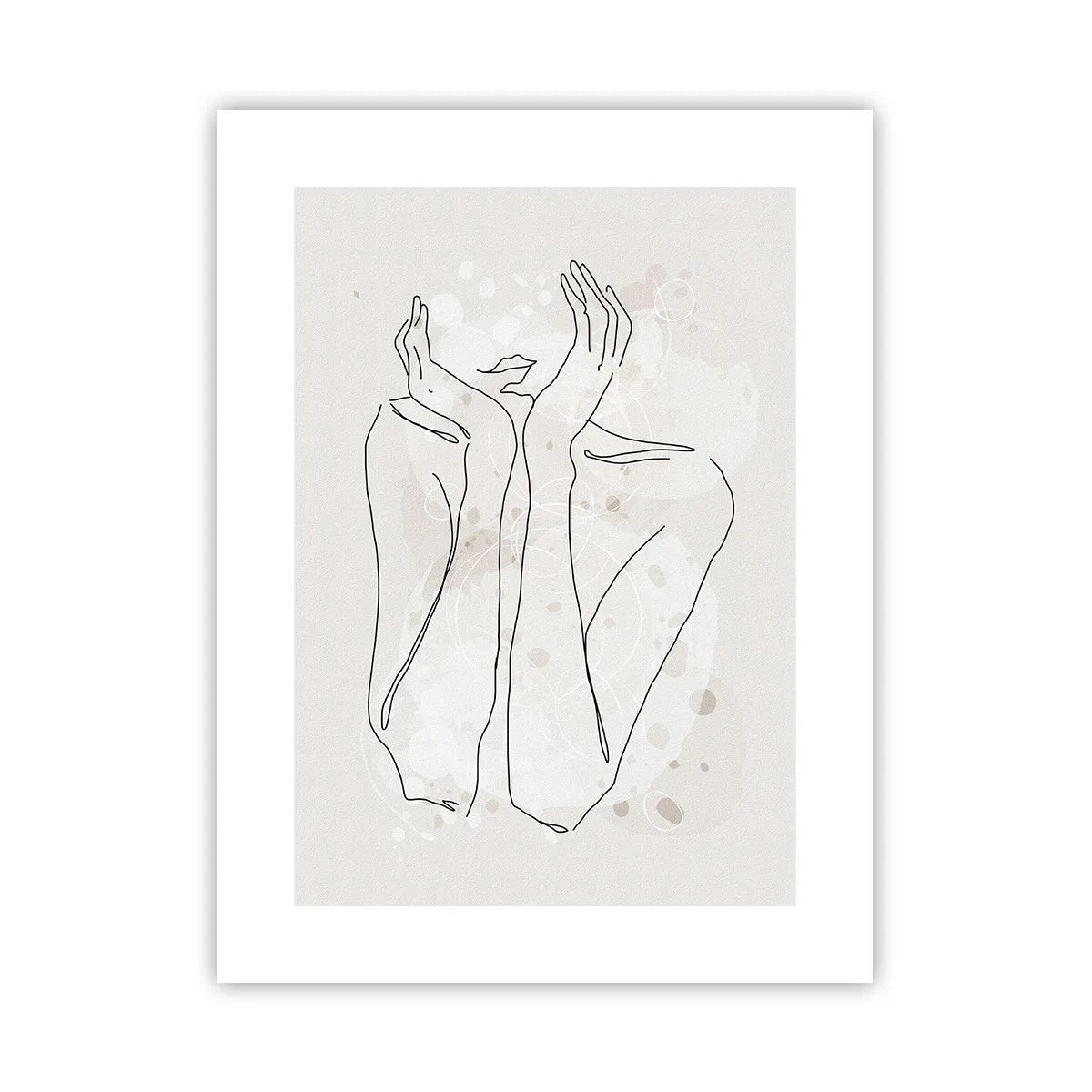 Plakat - En drømmende stund - 30x40 cm