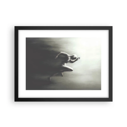 Plakat i sort ramme - Ustoppelig - 40x30 cm